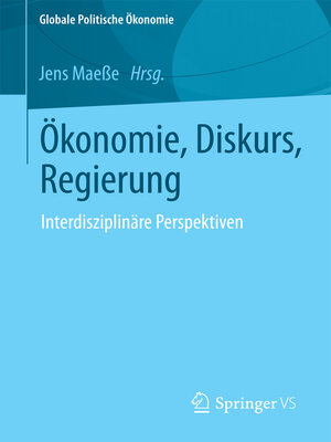 cover image of Ökonomie, Diskurs, Regierung